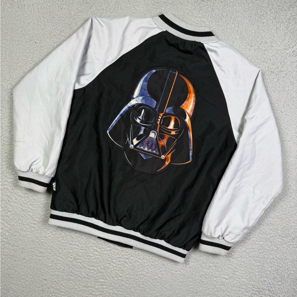 Kids Star Wars Darth Vader Varsity Bomber Jacket